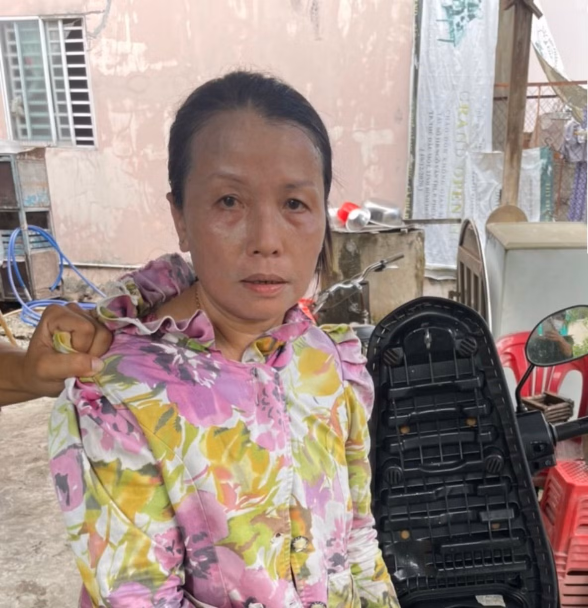 Nữ quái lừa đảo lấy 250 triệu của cụ bà 83 tuổi. Ảnh: Ảnh: Công an Bàu Bàng cung cấp