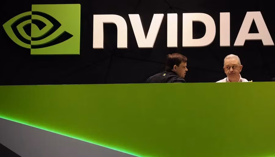 Gian trưng bày của Nvidia tại Hội nghị Di động thế giới tại Tây Ban Nha tháng 2/2014. Ảnh: AP