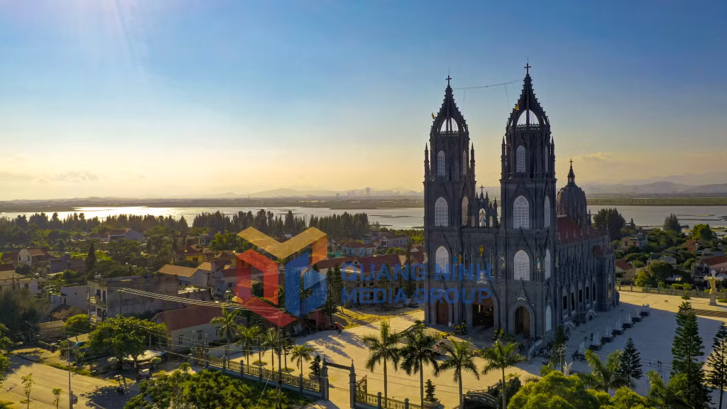 Nhà thờ Trà Cổ (5-2023). Ảnh: Hùng Sơn