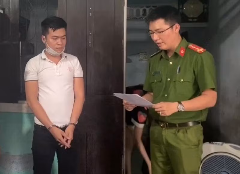 Đối tượng Nguyễn Giàu bị Công an TP Huế bắt tạm giam.