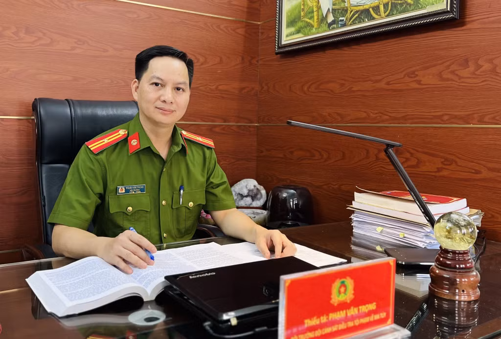 Thiếu tá Phạm Văn Trọng.