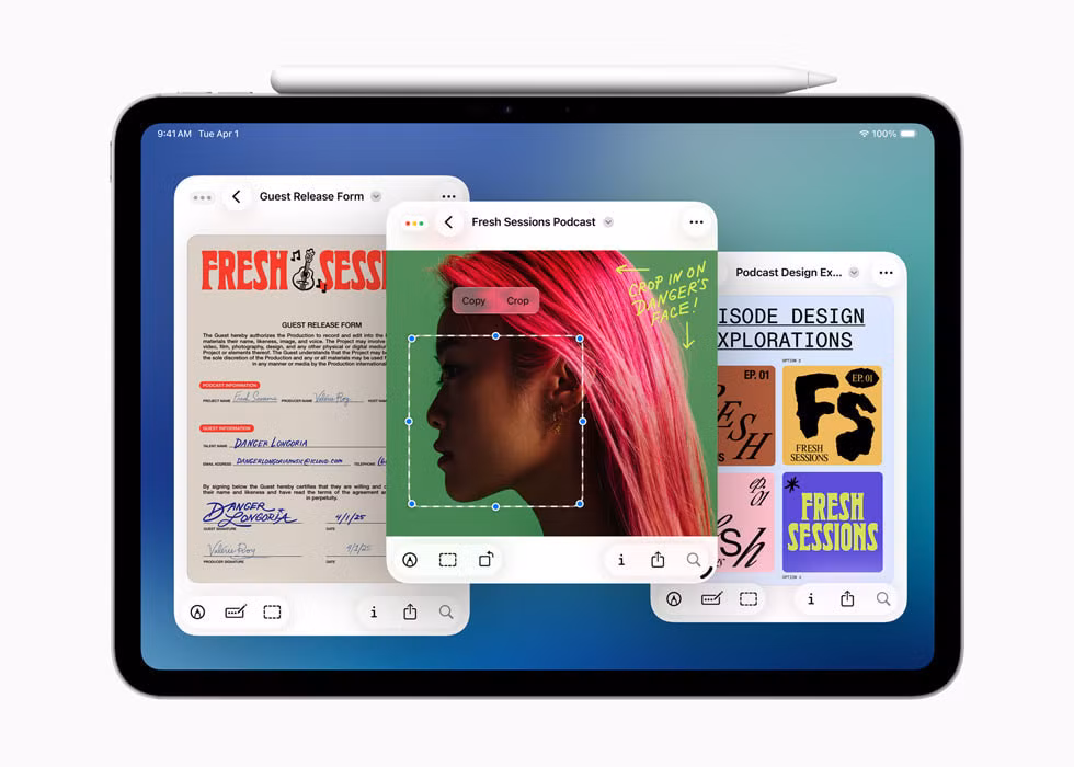 Preview là ứng dụng mới xuất hiện trên iPadOS 26. Ảnh: Apple
