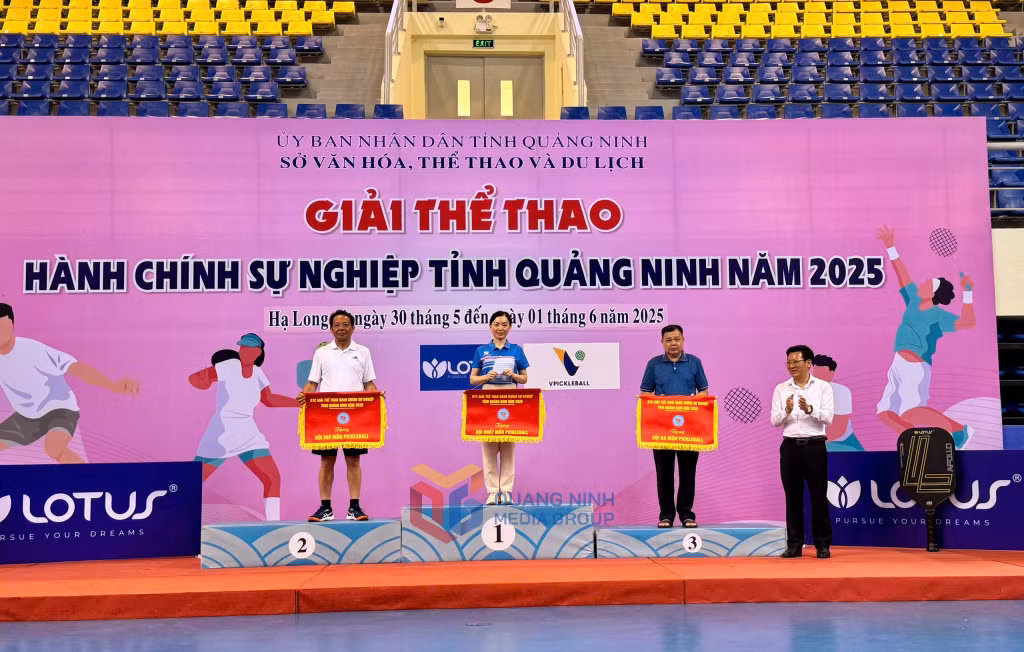 Ở nội dung môn Pickleball, giải Nhất toàn đoàn đã thuộc về đoàn Sở Văn hóa, Thể thao và Du lịch Quảng Ninh. 