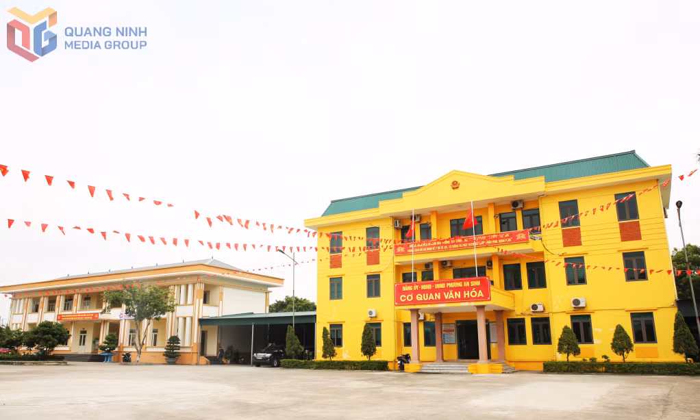 Trụ sở phường An Sinh được đặt tại trụ sở Đảng ủy, HĐND, UBND phường Bình Dương hiện tại.