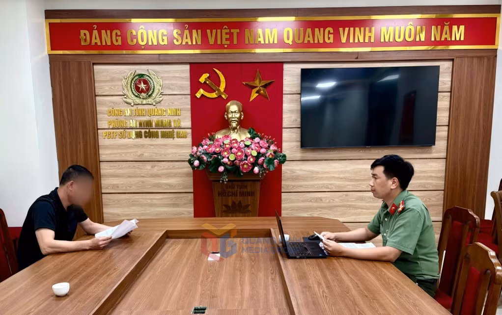 Lực lượng chức năng Công an tỉnh xử lý đối tượng sử dụng mạng xã hội cung cấp thông tin xuyên tạc, sai sự thật, xúc phạm uy tín, hình ảnh cá nhân, tổ chức trên mạng xã hội.