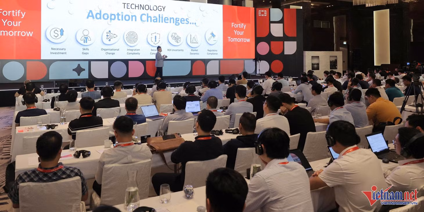 Fortinet Accelerate 2025 là sự kiện thường niên, nơi các chuyên gia an toàn, an ninh mạng cập nhật các xu hướng an ninh mạng, công nghệ bảo mật mới. Ảnh: T.Trang