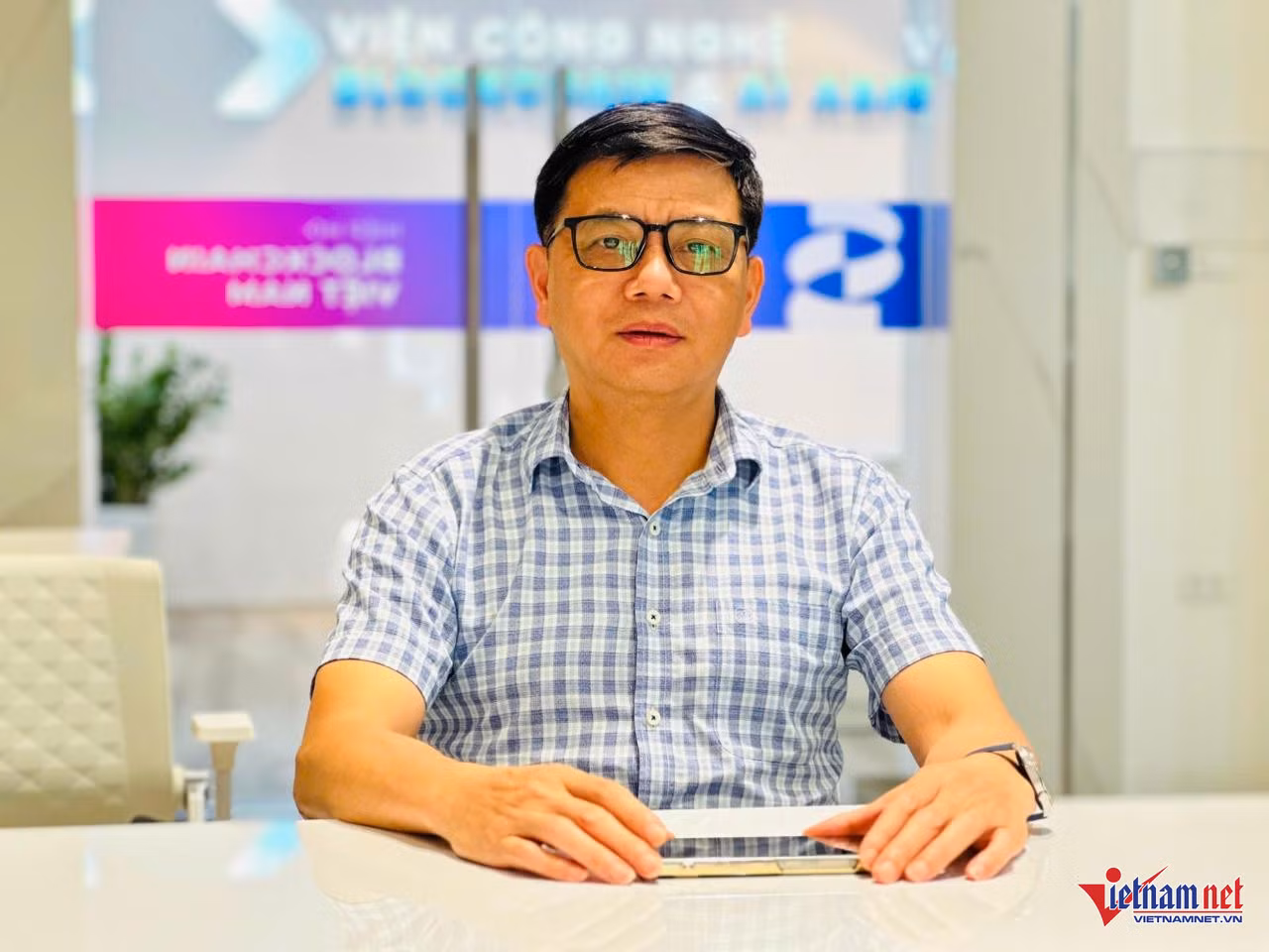 Ông Đỗ Như Lâm, Giám đốc Đào tạo, Viện Công nghệ Blockchain và Trí tuệ Nhân tạo ABAII, cho biết công nghệ AI tiên tiến mang đến sản phẩm có sức thuyết phục cao. Ảnh: NVCC