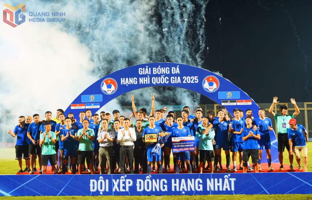 Quảng Ninh lên ngôi xứng đáng, giành đồng hạng nhất giải đấu sau nỗ lực tuyệt vời.