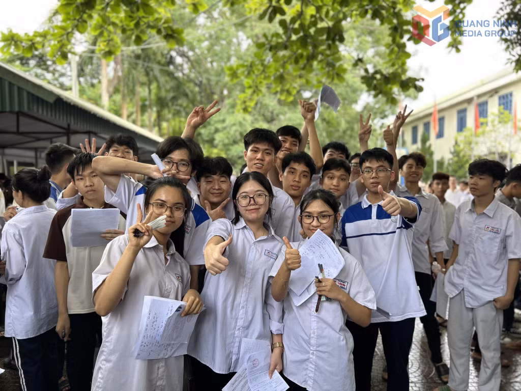 Các thí sinh của tỉnh Quảng Ninh trong Kỳ thi tốt nghiệp THPT năm 2024.