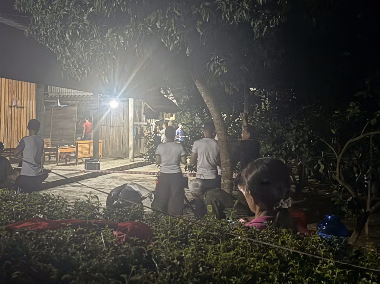 Ngôi nhà nơi xảy ra vụ án mạng. Ảnh: CTV