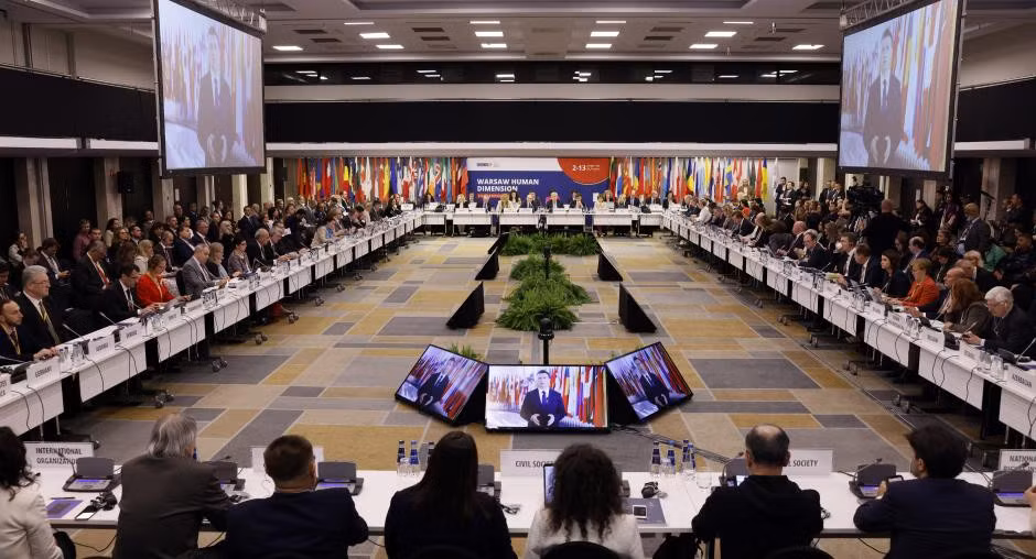 Nga (và Belarus) nhắc lại rằng họ không sẵn sàng để Estonia tiếp quản cương vị Chủ tịch luân phiên OSCE trong năm tới. Ảnh: OSCE.org