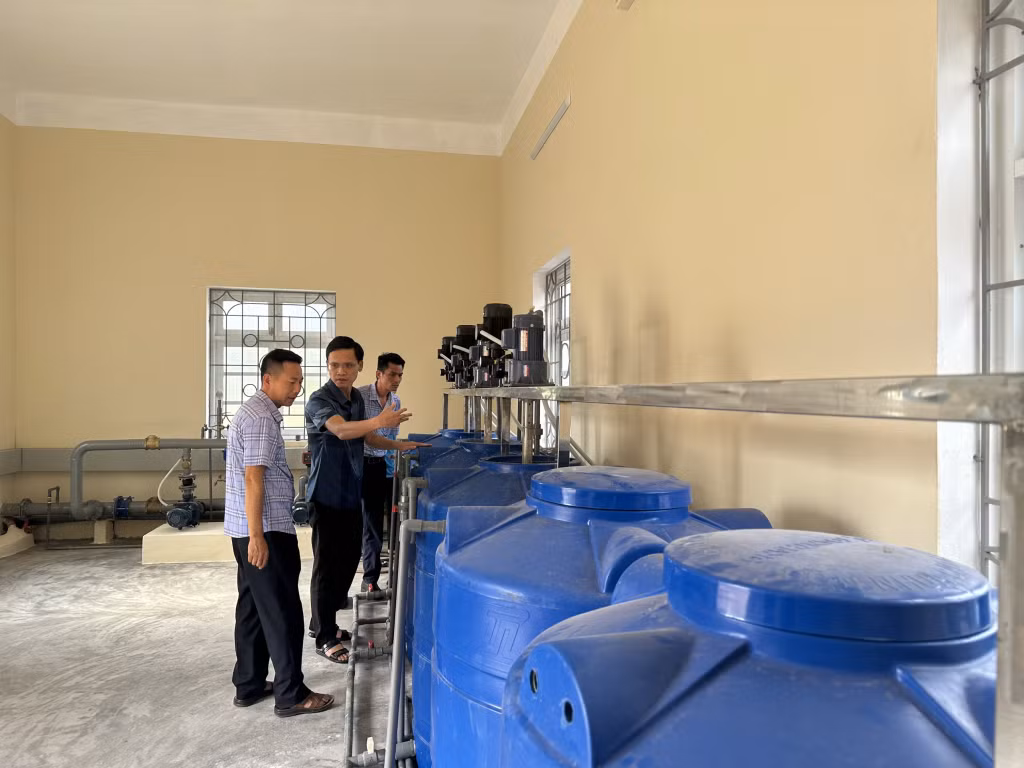 Công trình cấp nước sạch sinh hoạt xã Thanh Sơn, huyện Ba Chẽ