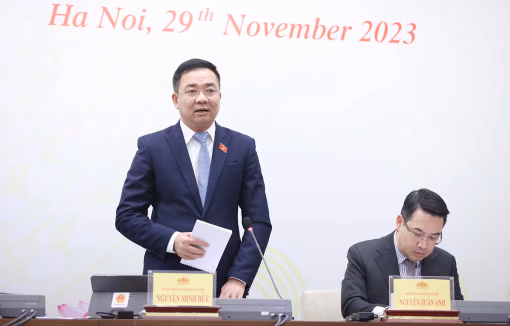 Trung tướng Nguyễn Minh Đức, Phó Chủ nhiệm Ủy ban Quốc phòng - An ninh của Quốc hội (Ảnh: Quốc hội).