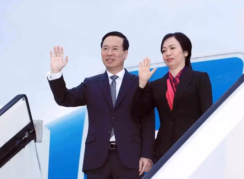 Chủ tịch nước Võ Văn Thưởng và Phu nhân rời tỉnh Fukuoka, kết thúc tốt đẹp chuyến thăm chính thức Nhật Bản.