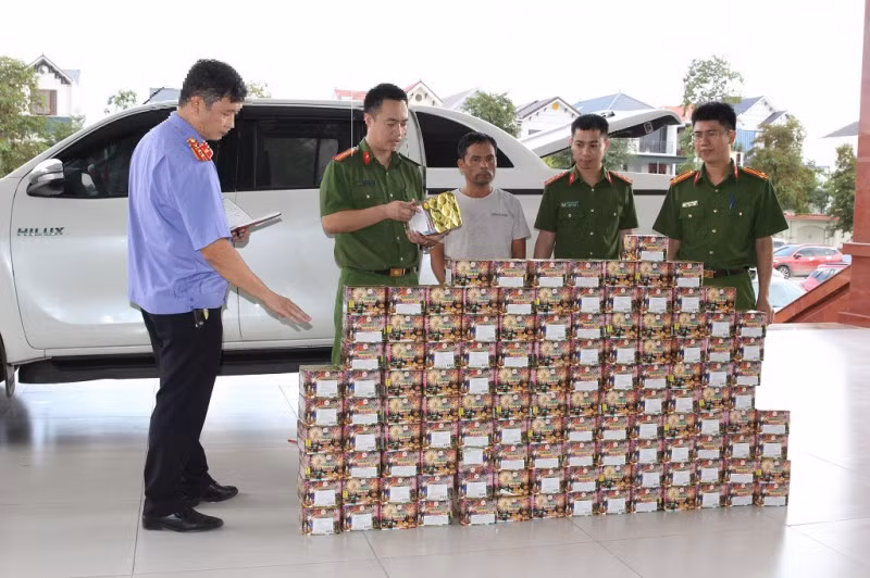 Tang vật trong chuyên án.