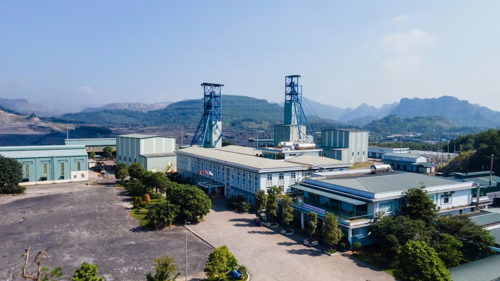 Toàn cảnh mặt bằng sản xuất của Công ty năm 2023.