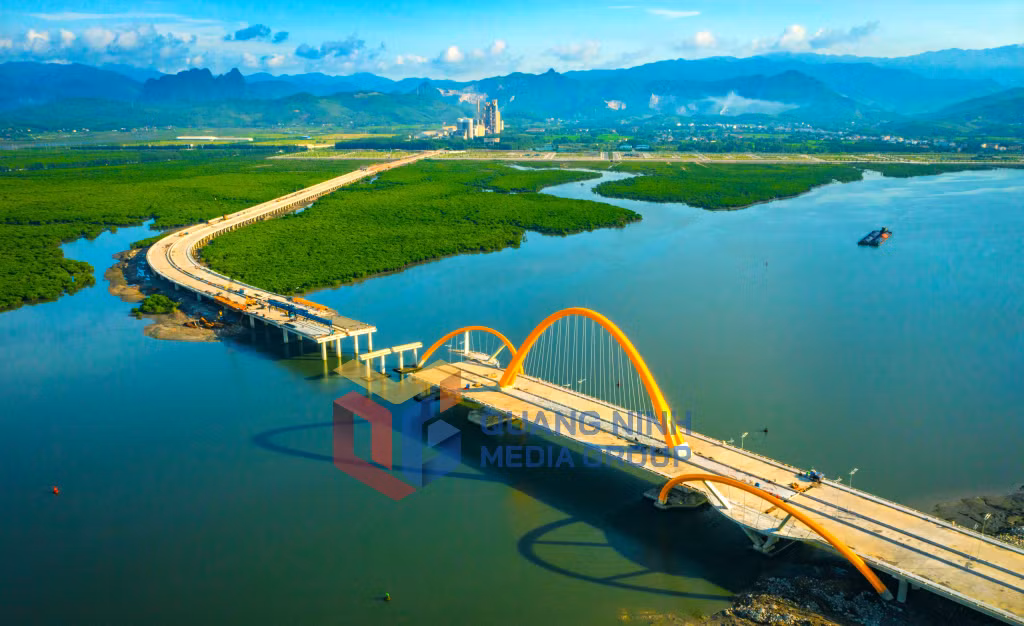 2023-08_Cầu Cửa Lục 3 nối nhịp. Ảnh Dương Văn Toàn