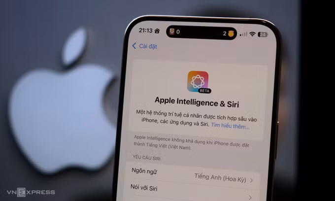Bộ tính năng Apple Intelligence trên iPhone 15 Pro Max chạy bản iOS 18.1 beta cho lập trình viên. Ảnh: Tuấn Hưng