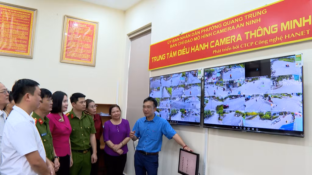 Lắp đặt Camera AI giám sát an ninh trật tự là giải pháp chuyển đổi số hàng đầu được các phường, xã, địa phương, đơn vị trên địa bàn tỉnh lựa chọn triển khai.