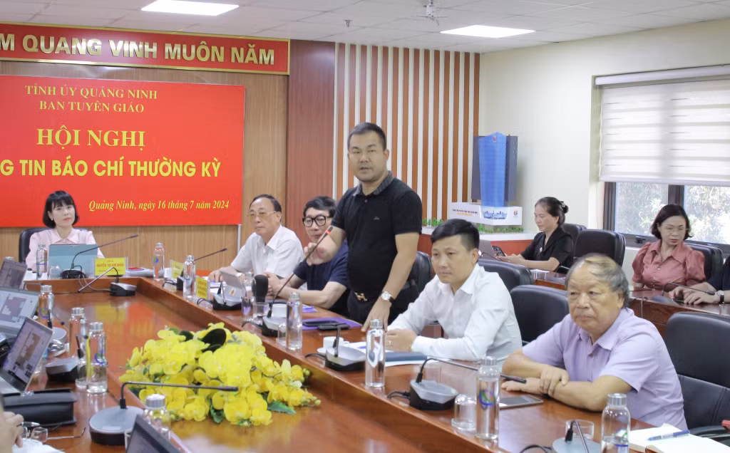 Đại diện BTC Cuộc thi Hoa hậu Du lịch Việt Nam 2024 thông tin về đêm chung kết toàn quốc.