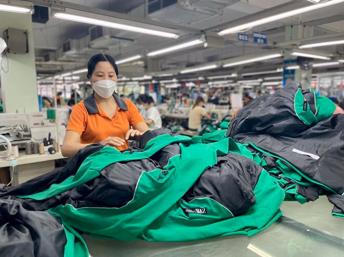 Ngành dệt may có nhiều khởi sắc, đơn hàng dồi dào.