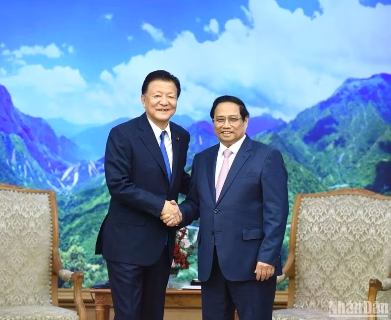 Quang cảnh buổi tiếp.