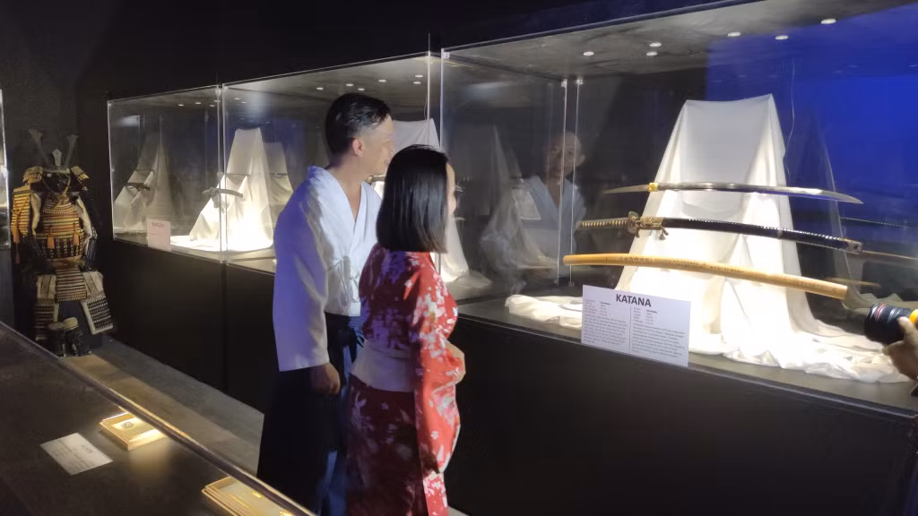 Đền thờ thần kiếm là nơi trưng bày những tác phẩm kiếm Katana nổi tiếng của Nhật Bản.