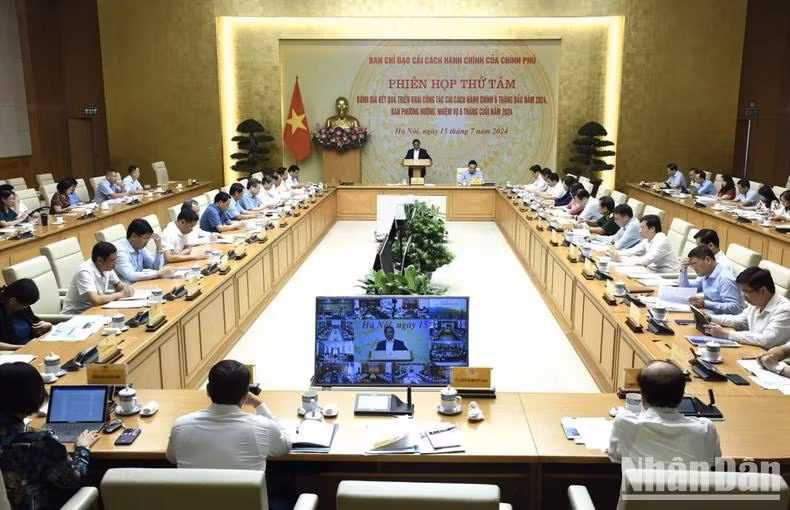 Quang cảnh phiên họp (Ảnh: Trần Hải).