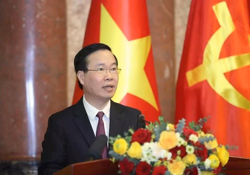 Chủ tịch nước Võ Văn Thưởng.