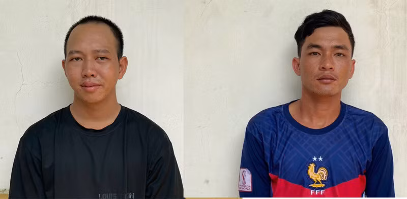 Đối tượng Hậu và Đạt.