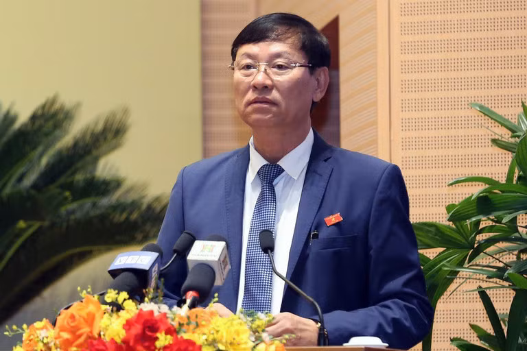 Chánh án TAND TP Hà Nội Nguyễn Hữu Chính. Ảnh: Quang Phong