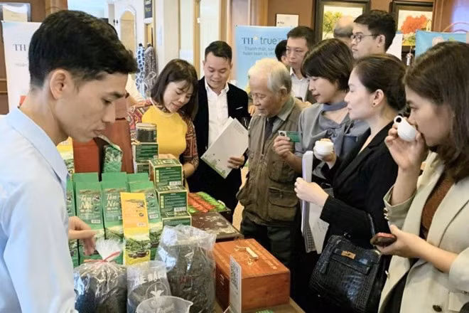 Doanh nghiệp đẩy mạnh tham gia các chương trình xúc tiến thương mại để tìm kiếm đối tác. Ảnh: Anh Kiệt