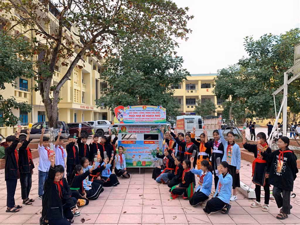Học sinh trên địa bàn huyện Ba Chẽ hào hứng tham gia phong trào
