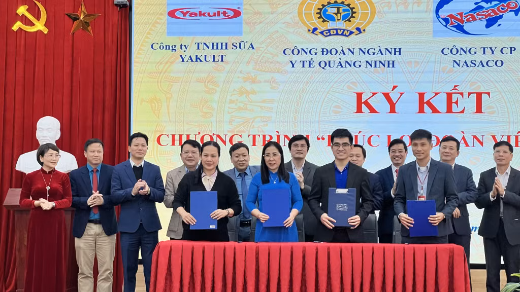 Công đoàn Y tế ký kết hợp tác chương trình Phúc lợi đoàn viên công đoàn với các doanh nghiệp.