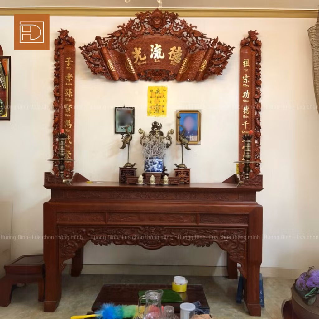 Kích thước án gian thờ chuẩn Lỗ Ban, mang theo tài lộc&nbsp; ảnh 3