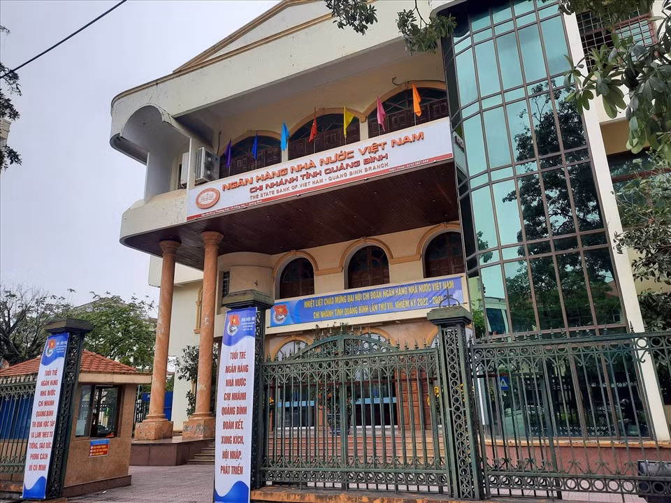 Ngân hàng Nhà nước - Chi nhánh tỉnh Quảng Bình. Ảnh: H.L