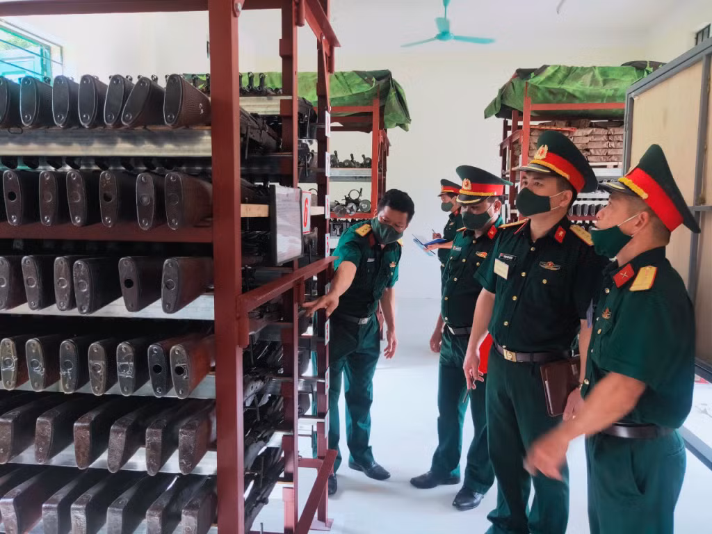 VKTBKT của đơn vị luôn được bảo quản một cách tốt nhất.