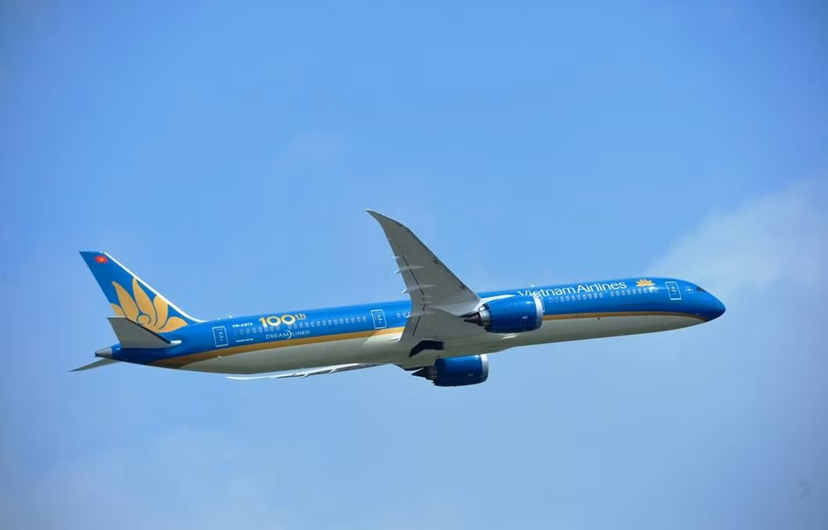 Hiện, Việt Nam có duy nhất Vietnam Airlines đang khai thác đường bay đến Moscow (Nga). (Ảnh: CTV/Vietnam+)