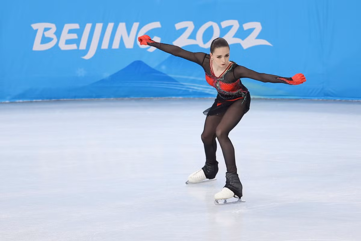 Nữ vận động viên 15 tuổi sẽ không được trao huy chương tại Olympic Bắc Kinh. Ảnh: Reuters.
