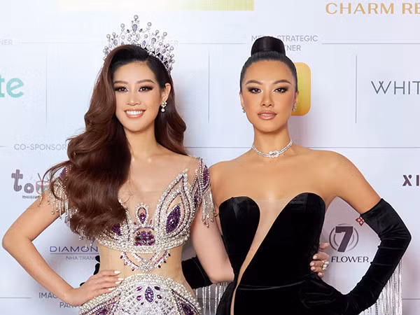 Hoa hậu Khánh Vân và Á hậu Kim Duyên