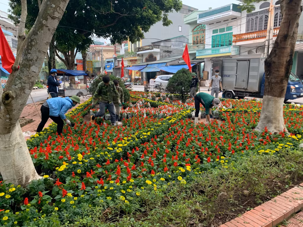 Công trình chào mừng đại hội đoàn các cấp của Đoàn TNCS Hồ Chí Minh thị trấn Đầm Hà.