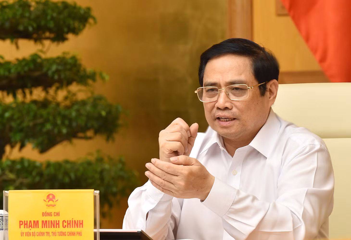 Thủ tướng Phạm Minh Chính: 312 xã phường tại TP Hồ Chí Minh là 312 pháo đài phòng chống dịch - Ảnh: VGP/Nhật Bắc