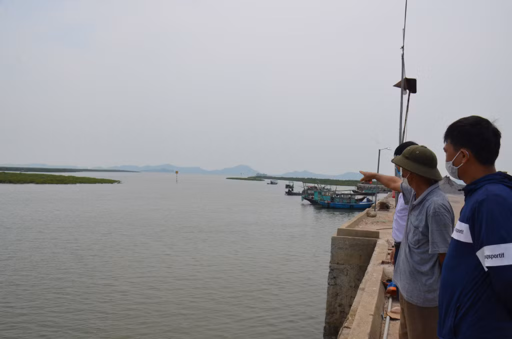 Cảng Đầm Buôn là một trong những bến chính của huyện Đầm Hà để trung chuyển vật liệu xây dựng và nhiều hàng hoá khác.