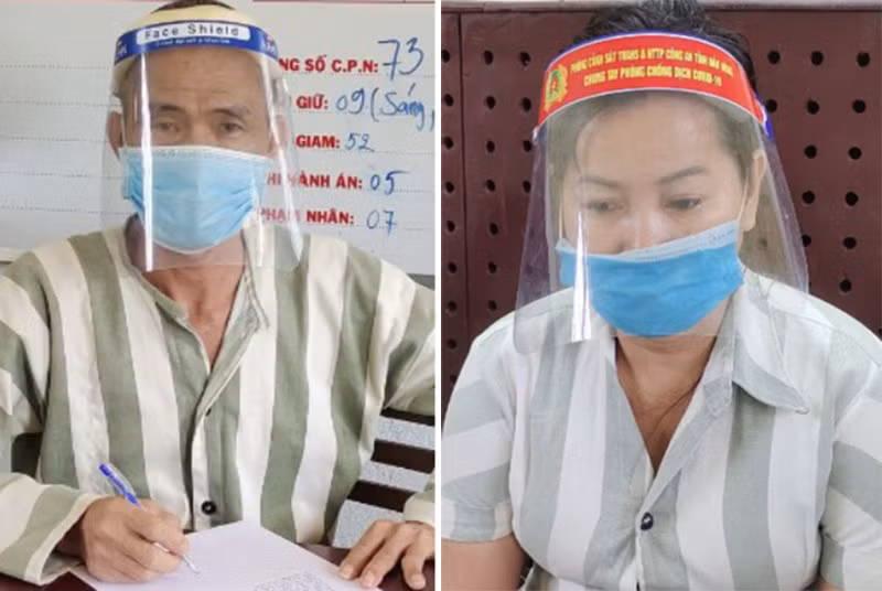 Hoàng Bình Trọng và Phạm Thị Thu.