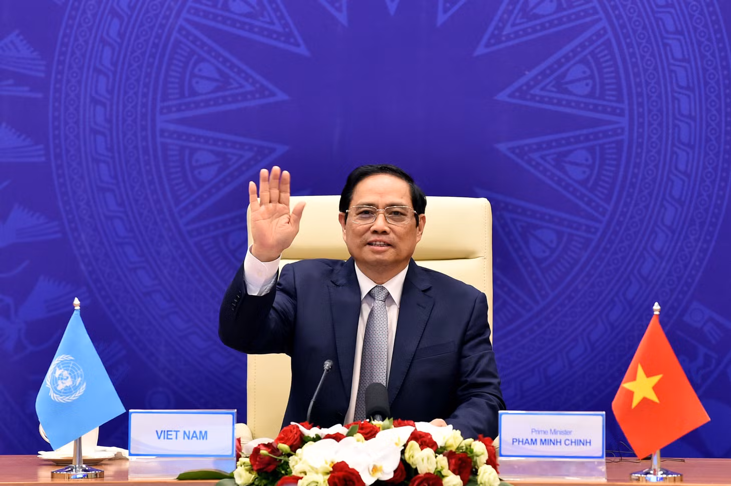 Thủ tướng Phạm Minh Chính: Việt Nam sẵn sàng đóng góp thúc đẩy đối thoại, xây dựng lòng tin, hợp tác với các nước để duy trì an ninh trên biển - Ảnh: VGP/Nhật Bắc Thủ tướng Phạm Minh Chính: Việt Nam sẵn sàng đóng góp thúc đẩy đối thoại, xây dựng lòng tin, hợp tác với các nước để duy trì an ninh trên biển - Ảnh: VGP/Nhật Bắc