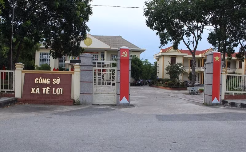 Công sở xã Tế Lợi, huyện Nông Cống, tỉnh Thanh Hóa.
