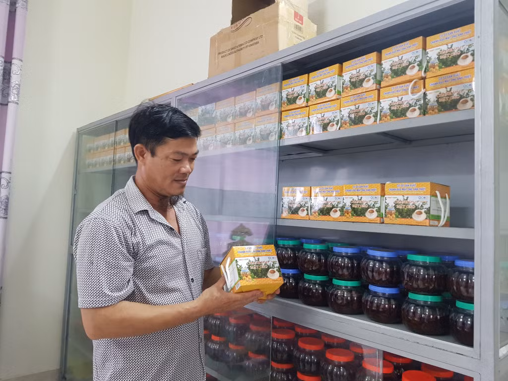 Sản phẩm OCOP chanh đào mật ong của nông dân xã Quảng Thành (huyện Hải Hà) được thị trường đánh giá cao về mẫu mã, chất lượng.