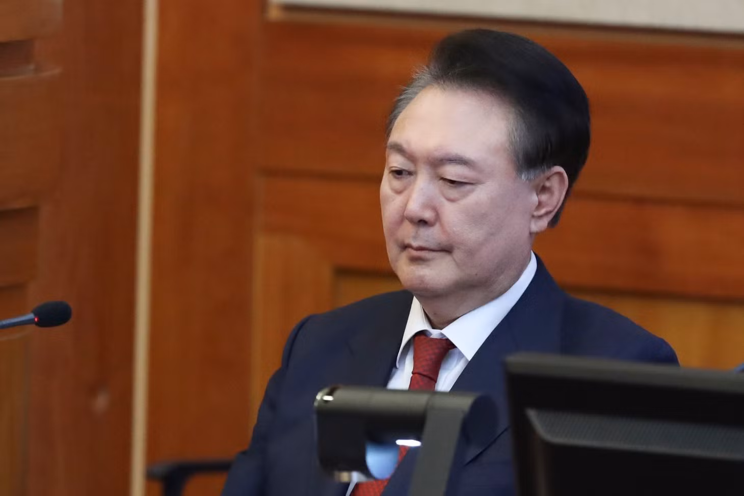 Tổng thống bị phế truất Yoon Suk Yeol. Ảnh tư liệu: THX/TTXVN