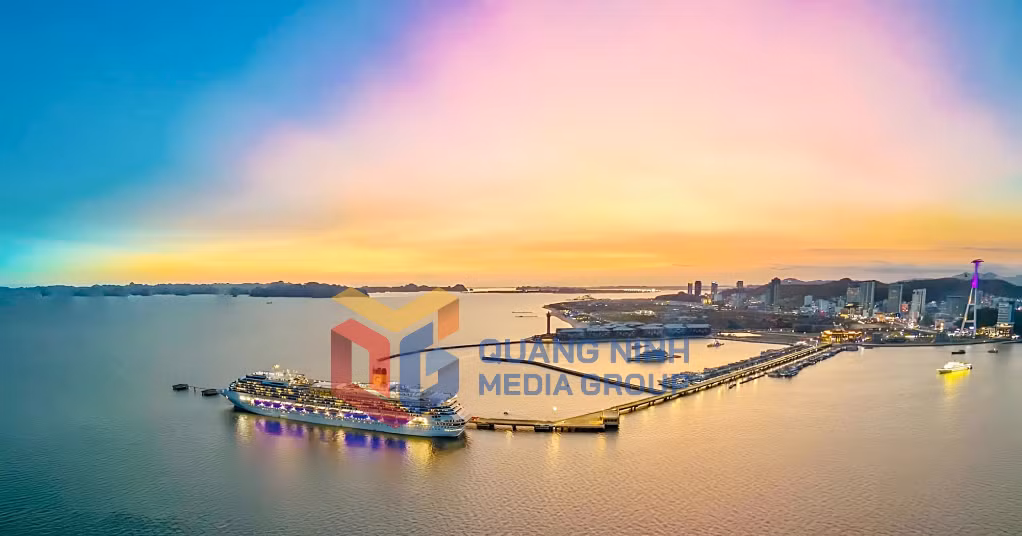 Cảng tàu khách quốc tế Hạ Long (4-2025). Ảnh: Mạnh Trường
