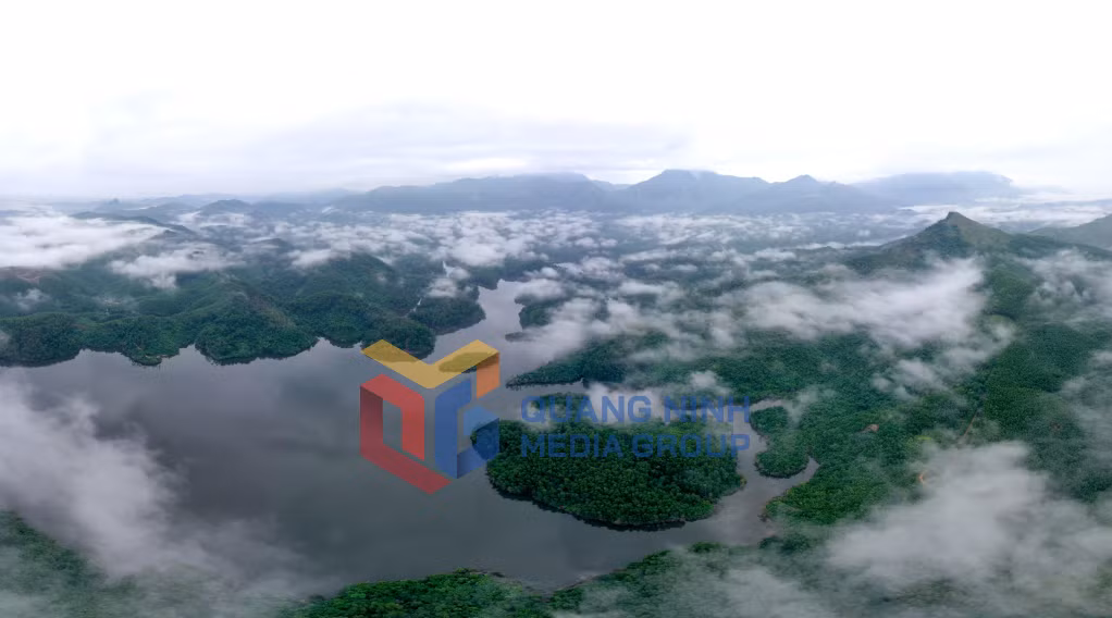 Hồ Quất Đông, xã Hải Tiến (4-2025). Ảnh: Đỗ Giang